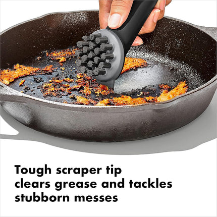 Brosse à récurer la fonte OXO Good Grips