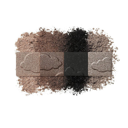 COVERGIRL - Clean Fresh Clean Colour Quad - Clean and vegan formula without talc, mineral oil, parabens and fragrance, highly pigmented eyeshadow palette - Classic Smokey - 292