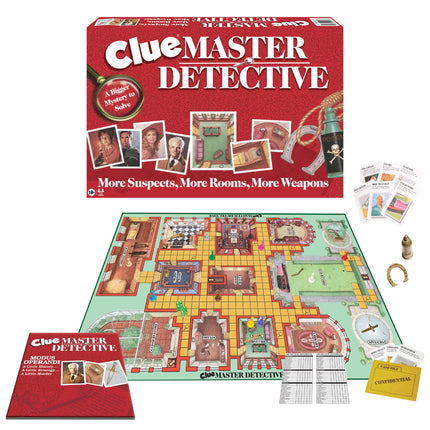 Winning Moves Master Detective Edition Board Game,