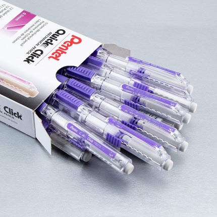 Pentel QUICK CLICK Mechanical Pencil (0.5mm), Violet Barrel - PD215V