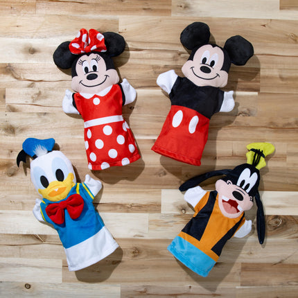 Melissa & Doug Disney Mickey Mouse y sus Amigos Títeres Suaves y Abrazables