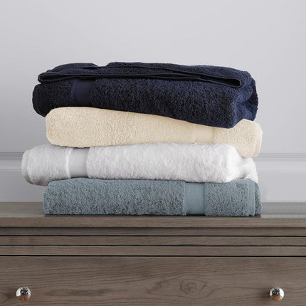 Delara 100% Organic Cotton Towels 650 GSM Plush Feather Touch Quick Dry Bath Towel, Pack of 4 GOTS Certified, Oeko-Tex Green Certified, Organic Cotton Bath Towel, 30"X58"
