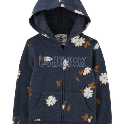 OshKosh B'Gosh Baby Girls' Logo Hoodie Hooded Swea