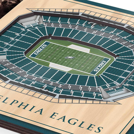 YouTheFan NFL Philadelphia Eagles 3D StadiumViews Picture Frame