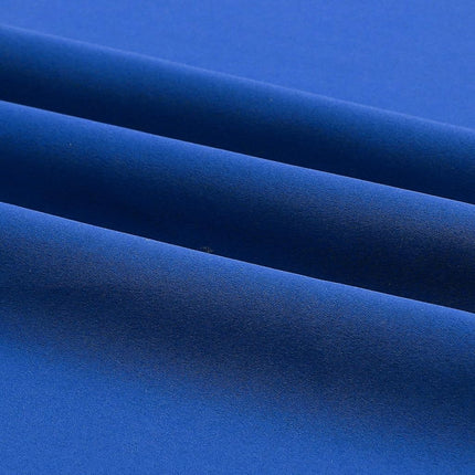 DUALIFE Royal Blue Blackout Curtain Panels/Curtains 114 cm Length for Boys Bedroom, 2 Panels, Thermal Insulated, Solid Curtains with Eyelet for Living Room, 96 cm W x 114 cm L