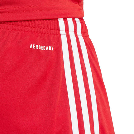 adidas Mens Squadra 25 Shorts, Team Power Red/Team Power Red/White, 3X-Large
