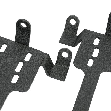 ECOTRIC Racing Seat Brackets Compatible with 1993-2007 Subaru Impreza WRX STI Replacement for SB019DR SB019PA Steel Mounting Brackets Rail Track