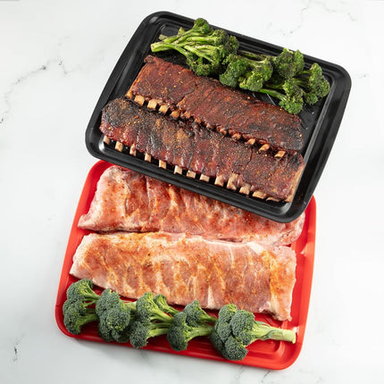 Cuisinart Grilling Prep and Serve Melamine Trays - Large - CPK-210 (Pack of 2)