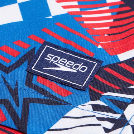 Speedo Boy's Swim Trunk Mid Length Redondo Printed