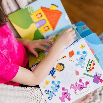 Melissa & Doug Blues Clues & You! Reusable Stickers | Activity Pad | Sticker Book | 3+ | Gift Boy Or Girl