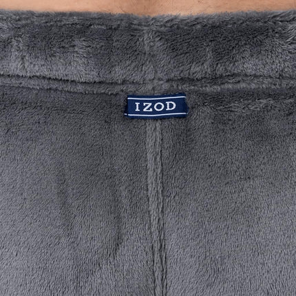 Izod Men's Soft Fleece Pyjama Bottoms, Gray, XXXL