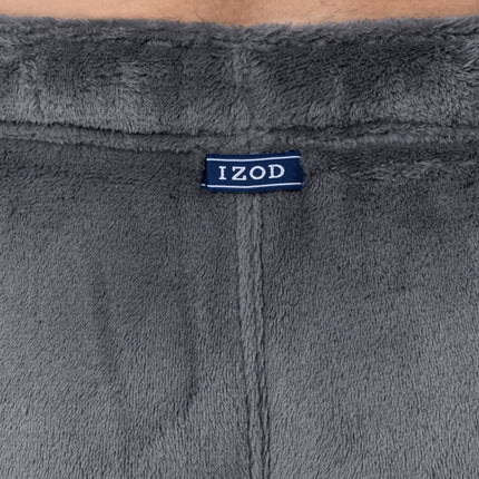 Izod Men's Soft Fleece Pyjama Bottoms, Gray, XXXL