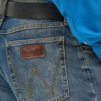 Wrangler Men's 20X Competition Active Flex Relaxed Fit Jean, Thundercloud, 40W x 32L