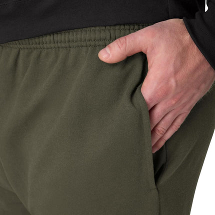 Hanes Men's, EcoSmart Fleece Sweats, Open Bottom Sweatpants, 30.5", Fatigue Green, XXL