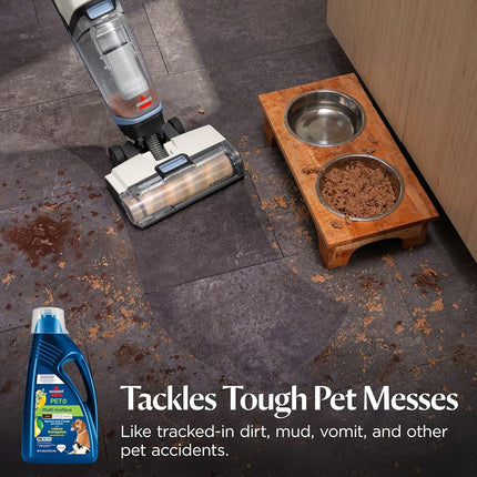 Bissell Multi-Surface Pet with Citrus, 3444G, 80oz, Safe on Sealed Hard Floors and Area Rugs, Removes tough pet messes and elimantes odors, Lemon Eucalyptus Essential Oils