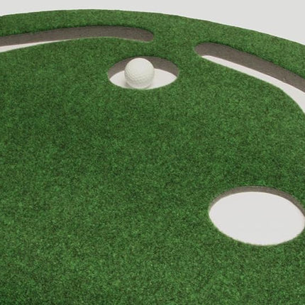 PUTT-A-BOUT Grassroots Par Three Golf Putting Green (9-feet x 3-feet)