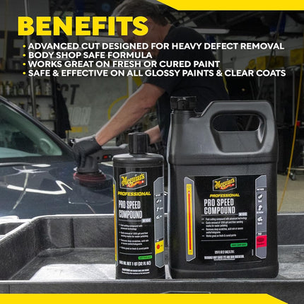 Meguiar's M100 Mirror Glaze Pro Speed Compound - 32 oz.