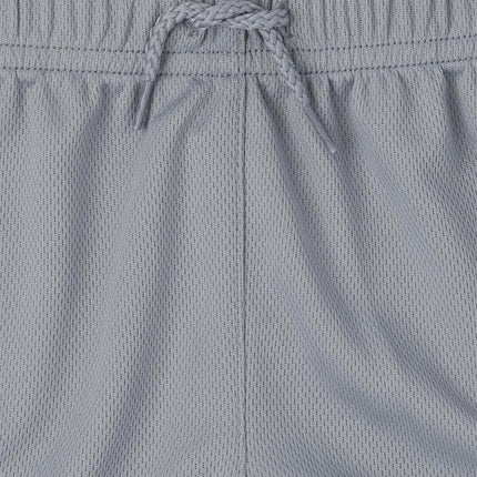 The Children's Place Baby Boys' and Toddler Athletic Pull on Shorts, Navy/Gray 2-Pack, 6-9 Months