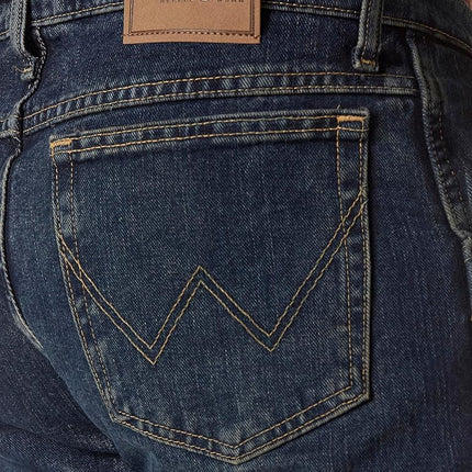 Wrangler Men's Straight Rugged Wear Relaxed Straight Fit Jeans, Union, 34 W/30 L