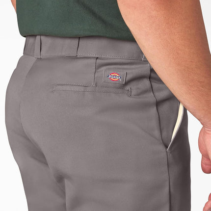 Dickies Men's Original 874 Work Pants, Silver, 32W x 32L