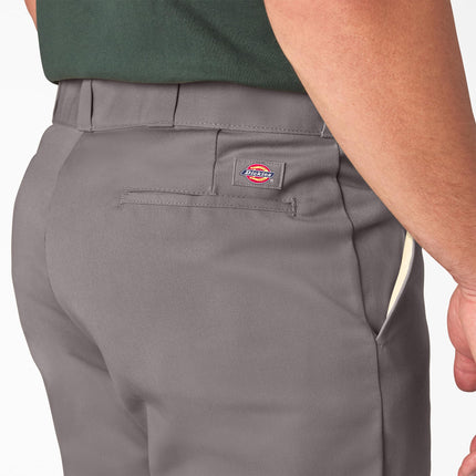 Dickies Work Pants - Men's Trousers, One Size, Beige, metallic silver, 40W x 30L