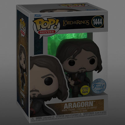 Funko POP! Movies: The Lord of the Rings - Aragorn - Army of the Dead - Glows in the dark