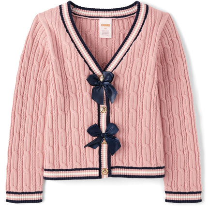 Gymboree Girls' and Toddler Long Sleeve Cable Knit