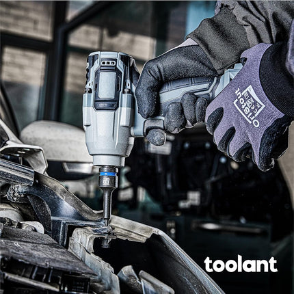 toolant Torx T40 Impact Bit Socket Set 12pcs,1/2" S2 Steel Air Drive Star Sockets, Long High Impact Bits,Professional Mechanic & Automotive Repair Socket Set