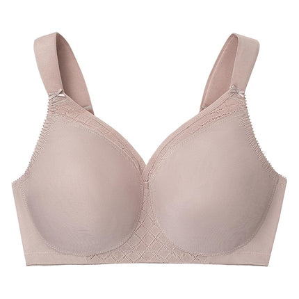 Glamorise MagicLift Seamless T-Shirt Wirefree Bra 1080 (Women's & Women's Plus) Taupe