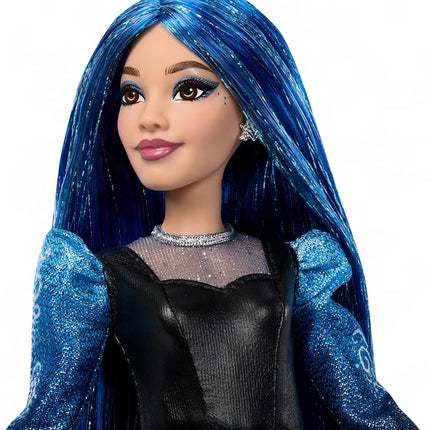 Mattel Disney Descendants: Wicked Wonderland Deluxe Fashion Doll & Accessory, Chloe Wonderland with Removable Movie-Inspired Clothing & Dagger