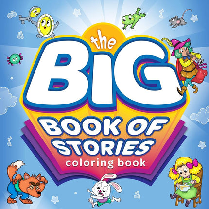 Crayola Coloring Book Set, Big Book of Stories, 288 Coloring Pages, Gift for Kids, Age 3, 4, 5, 6, Multi [Office Product]