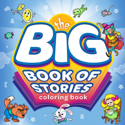 Crayola Coloring Book Set, Big Book of Stories, 288 Coloring Pages, Gift for Kids, Age 3, 4, 5, 6, Multi [Office Product]