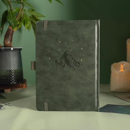 MGGAO Dotted Journal for Women Men, A5 Hardcover Dot Notebook