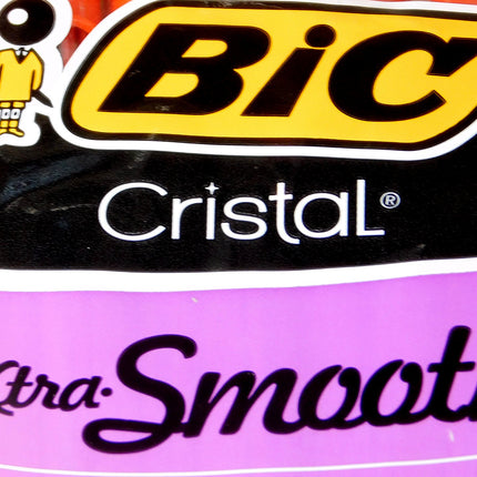 Bolígrafos Bic Cristal Xtra Smooth Easy Glide de tinta roja (36 unidades)