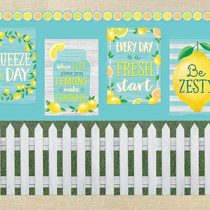 Teacher Created Resources Fun Size White Picket Fence Better Than Paper® Bulletin Board Roll,18 inches x 12 feet