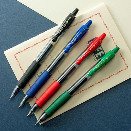 Pilot G2 Retractable Premium Gel Ink Roller Ball Pens, Fine Point, Assorted Colors, 8-Pack (31128)