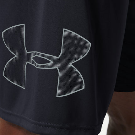 Under Armour Tech Graphic Short, Running Shorts Made of Breathable Material, Workout Shorts with Ultra-light Design Men, Black / Graphite, L