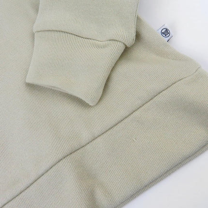 HonestBaby Light Weight Hoodie Sweatsuit Set 100% Organic Cotton for Toddler, Baby Boys, Girls, Khaki (2-pack), 12 Months