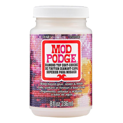 Plaid Mod Podge Diamond Top Coat Acrylic Sealer-8o