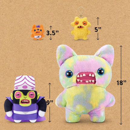 Fuggler Powerpuff Girls 9-Inch Plush Toy (Mojo Jojo) by ZURU – Funny Ugly Monster Stuffed Animal with Human-Like Teeth, Collectible Plush for Kids, Tweens, Teens, Adults & Cartoon Fans