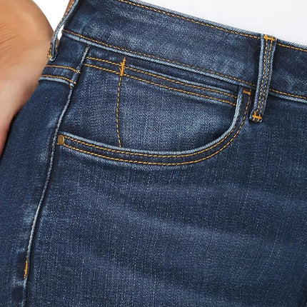 Wrangler Women's High Rise True Straight Fit Jean, Stockton, 14W x 32L