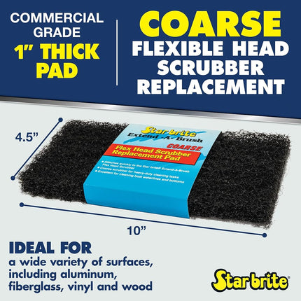 Star brite Flexible Head Scrubber Replacement (Coarse)