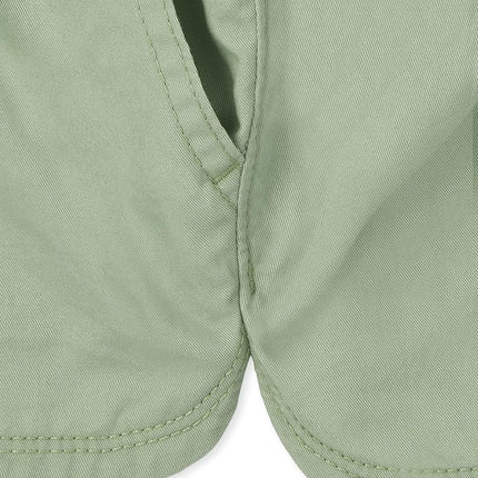 The Children's Place Single Girls Twill Pull on Shorts, Soft Fern, 6X-Large-7X-Large