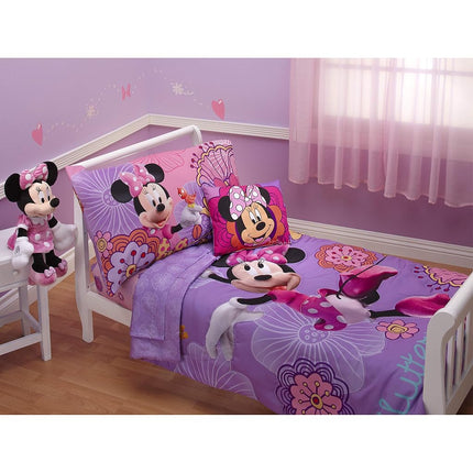 Disney 4 Piece Minnie's Fluttery Friends Toddler B