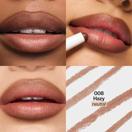 REVLON PhotoReady Blur Liner, Soft Matte Lip Makeup to Overline for Instant Natural, Fuller-Looking Lips, 008 Hazy, 0.05 oz