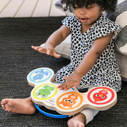 Baby Einstein Magic Touch Drums Wooden Drum Musical Toy, Ages 6 Months and up
