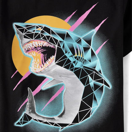 The Children's Place Boys' Gamer Short Sleeve Graphic T-Shirts,multipacks, Shark/Iguana/Turtle, X-Large