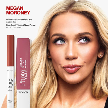 REVLON PhotoReady Blur Liner, Soft Matte Lip Makeup to Overline for Instant Natural, Fuller-Looking Lips, 008 Hazy, 0.05 oz