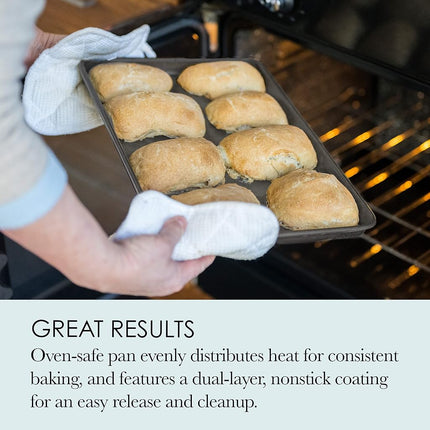 Chicago Metallic Commercial II Non-Stick Jelly Roll Pan, 16-3/4 by 12-Inch,Silver