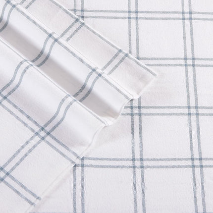 Eddie Bauer - Full Sheets, Cotton Flannel Bedding Set, Brushed for Extra Softness, Cozy Home Decor (Westridge Plaid, Full)
